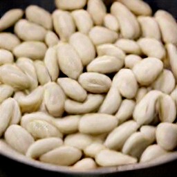 toasted almonds.