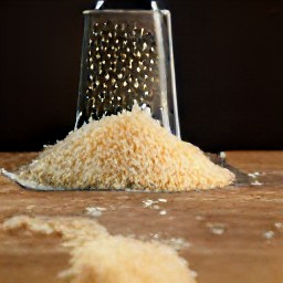 shredded parmesan cheese.