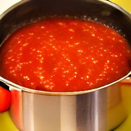 a tomato sauce.