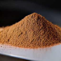 grated nutmeg.