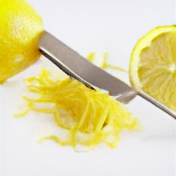 lemon zest.