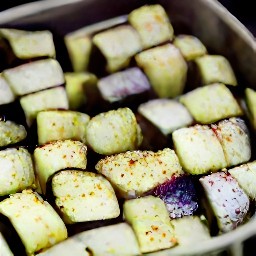 the eggplants roasted after 35 minutes.