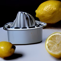 lemon juice.