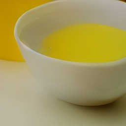a bowl containing an egg mixture that has been whisked for 2 minutes.