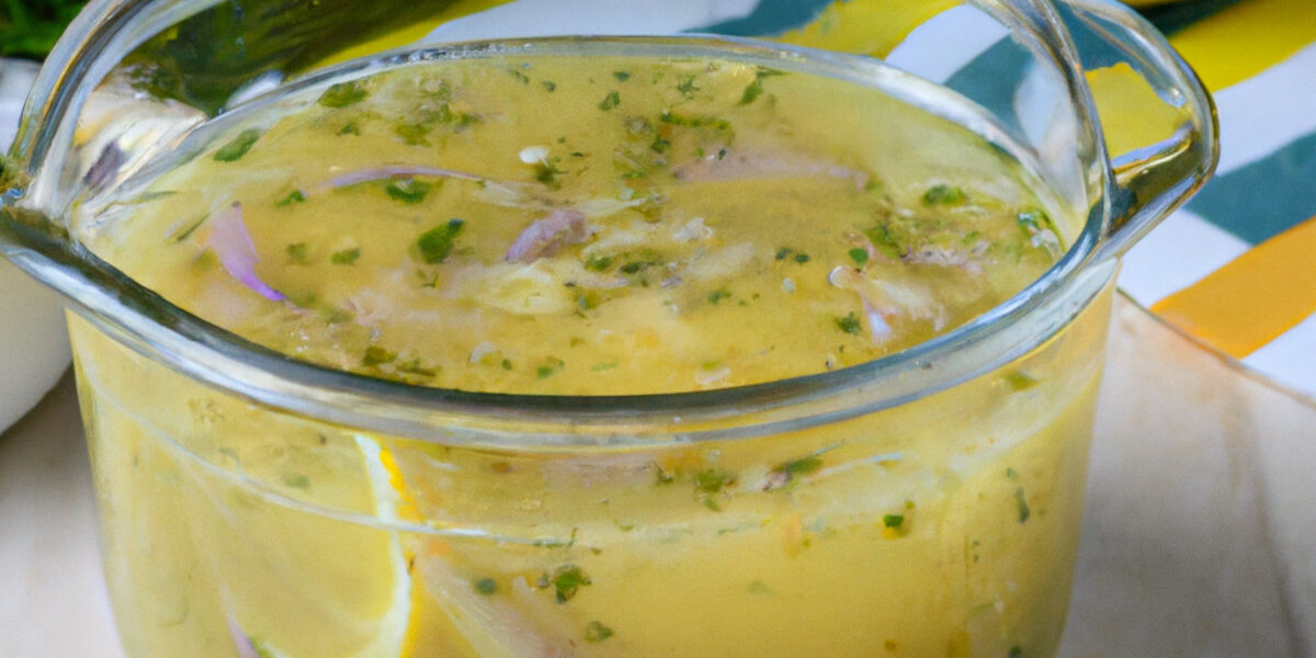 lemon vinaigrette dressing