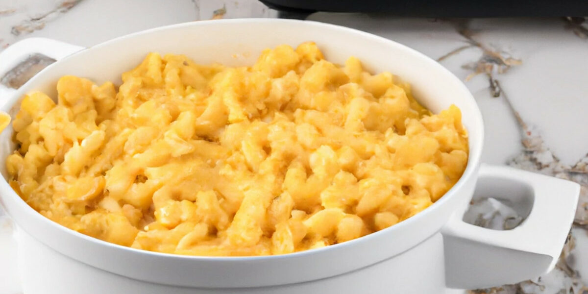 mac n cheese in a slow cooker