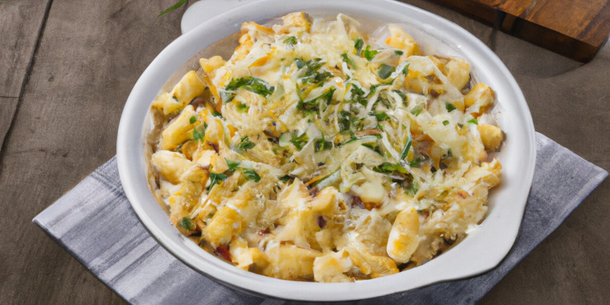 macaroni with mixed cheese