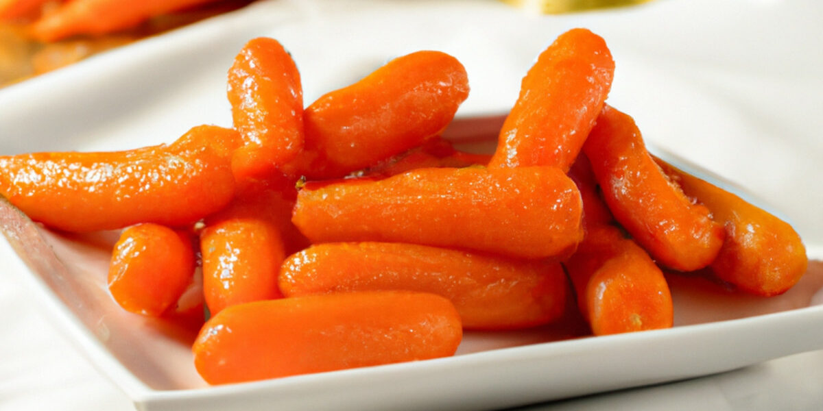 mustard- flavored carrots
