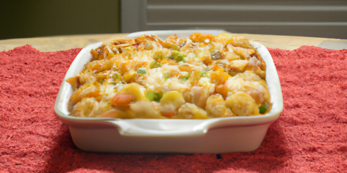no-meat tater tot casserole