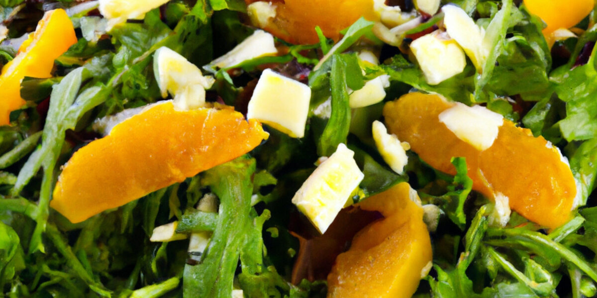 orange and cheese salad
