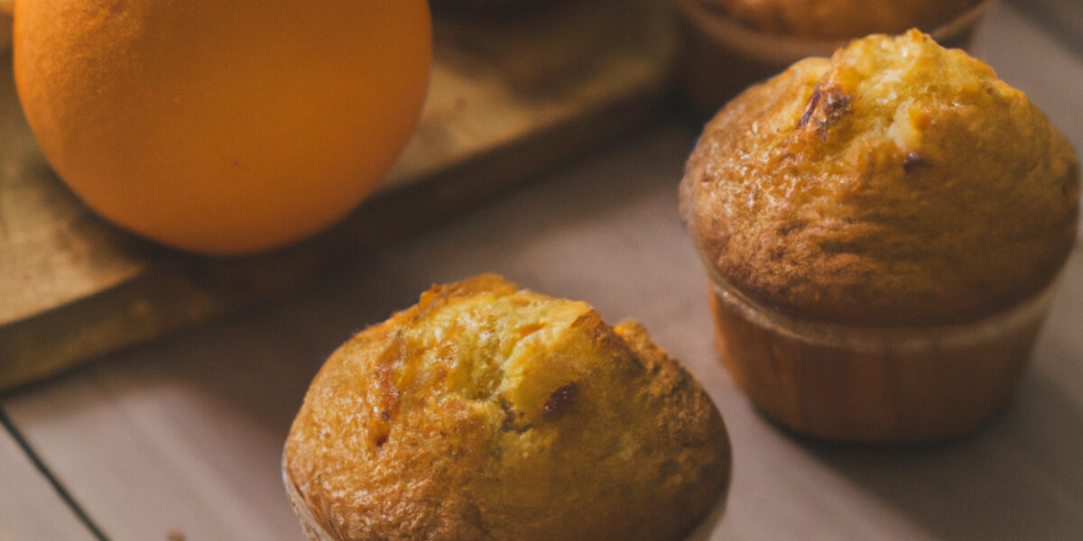 orange muffins