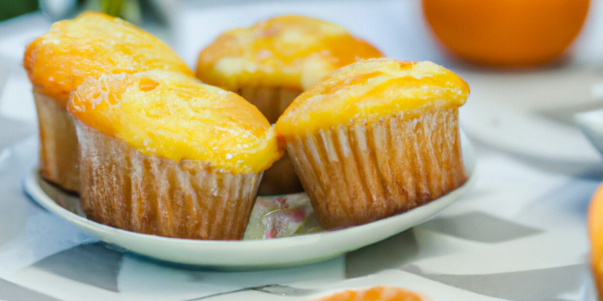 orange tea muffins