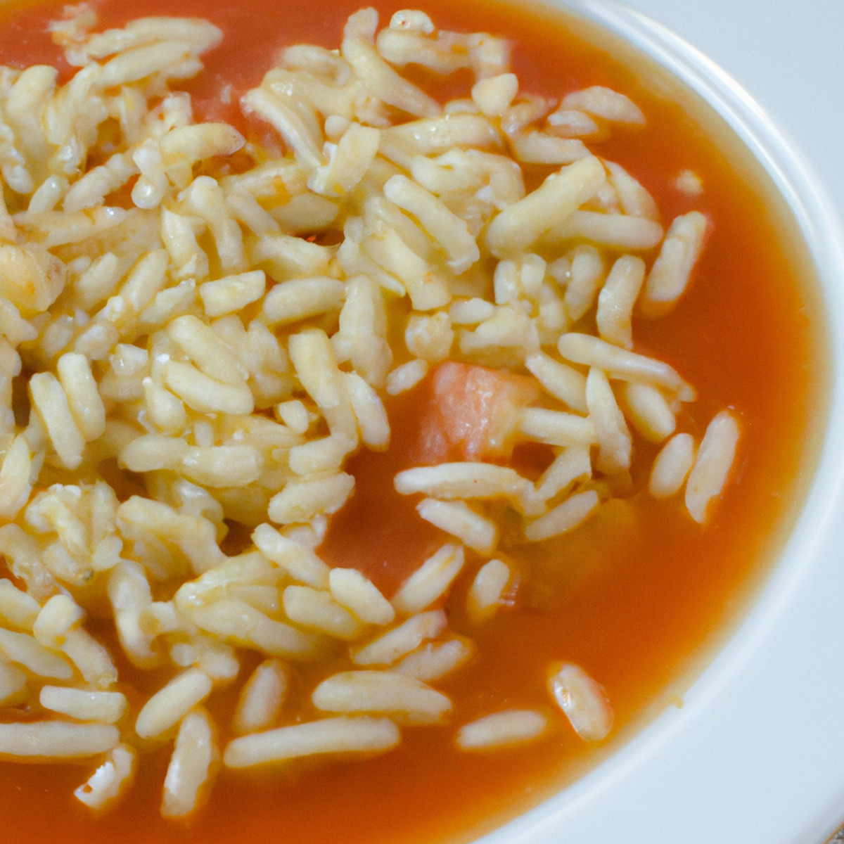 orzo and tomato soup