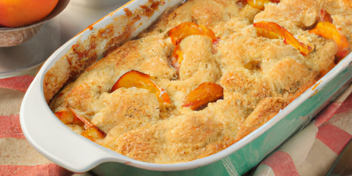 peach cobbler