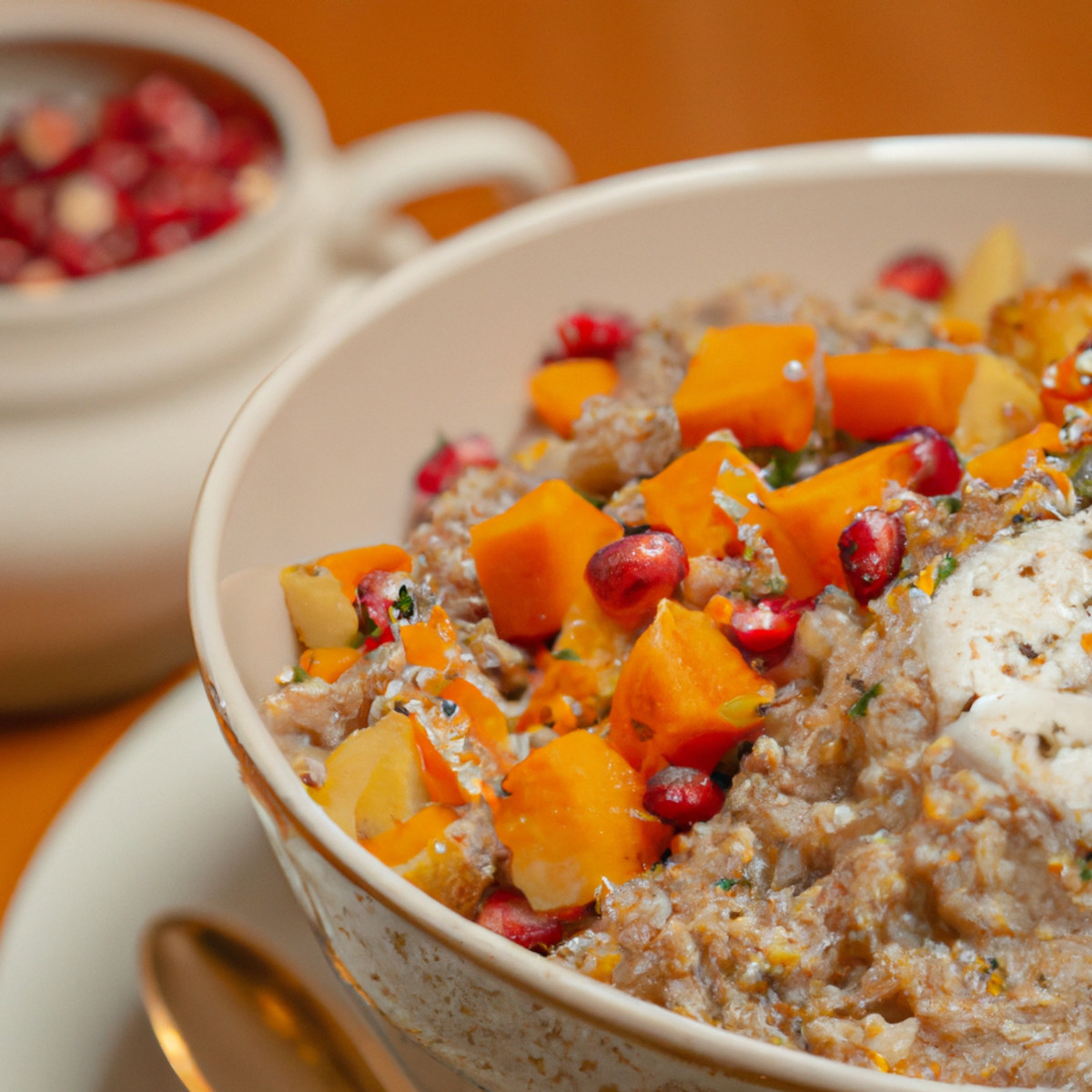 pearl barley and parsnip tagine