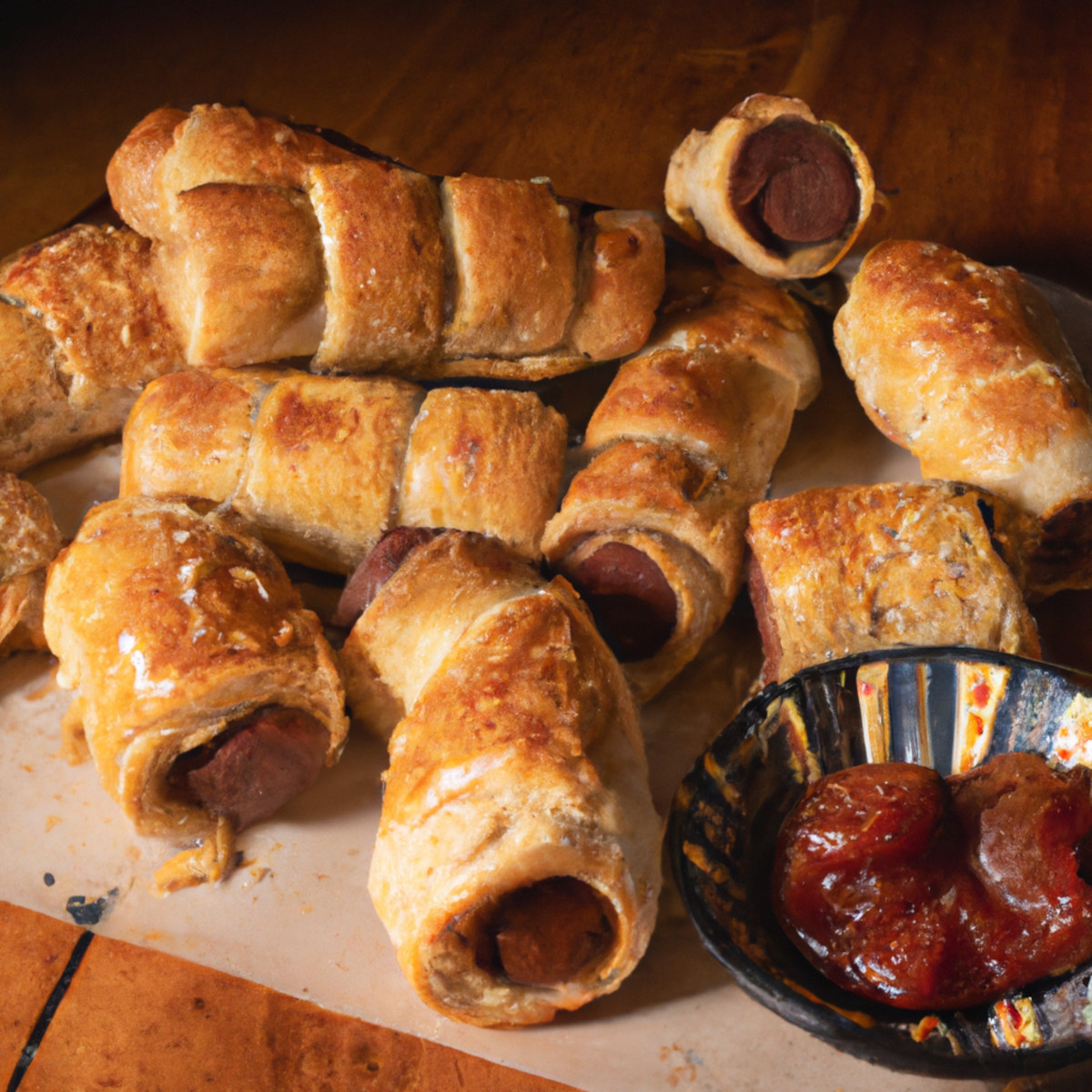 pecan sausage rolls