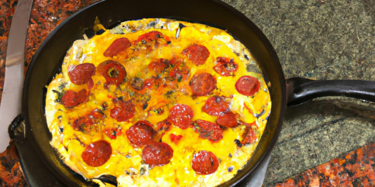 pepperoni omelet