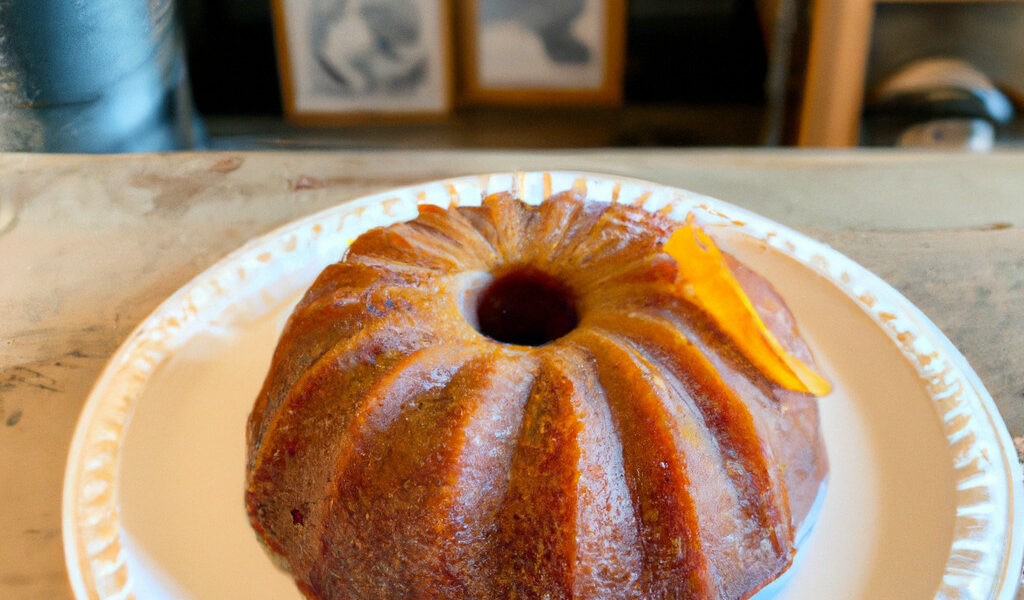 persimmon bundt cake