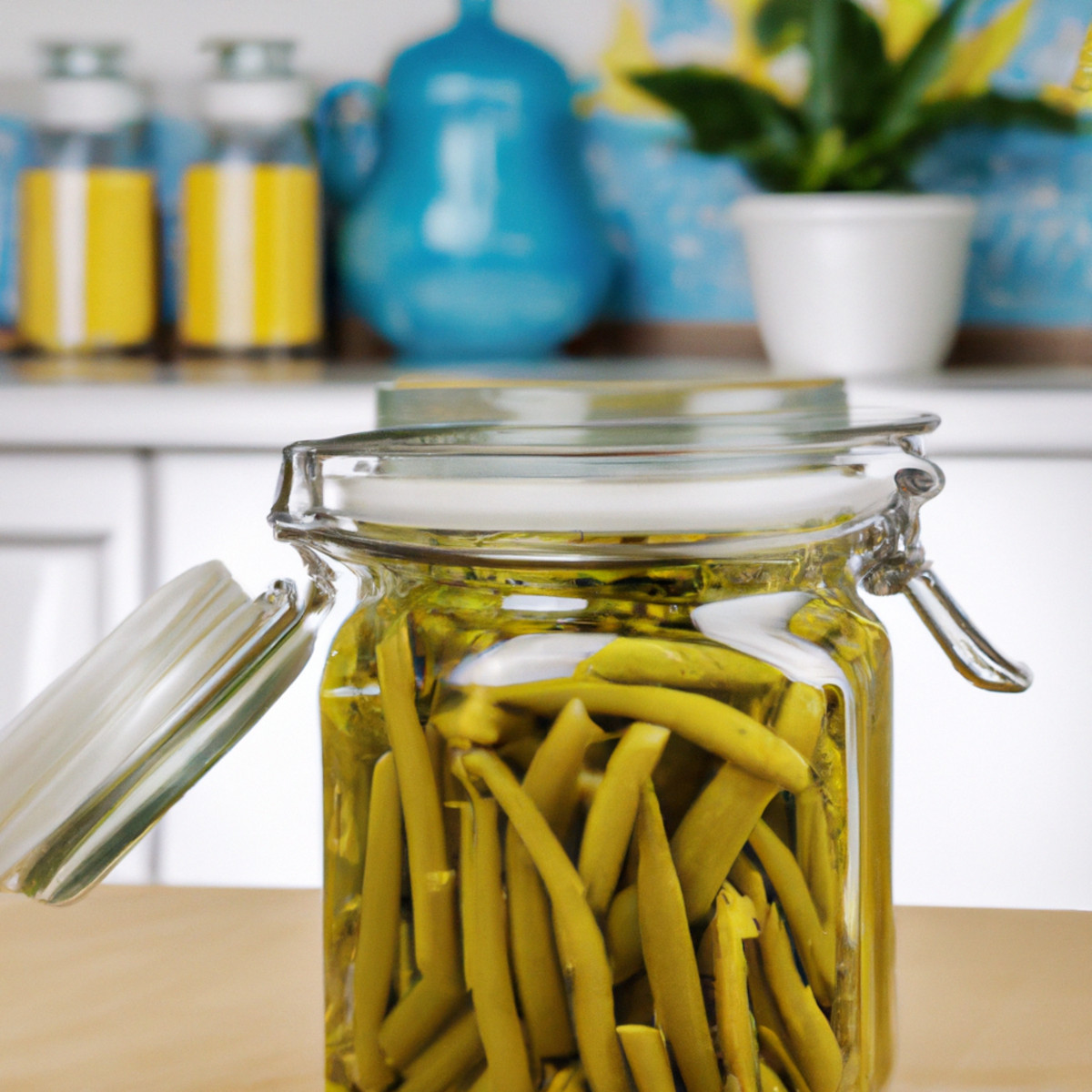 pickled green beans