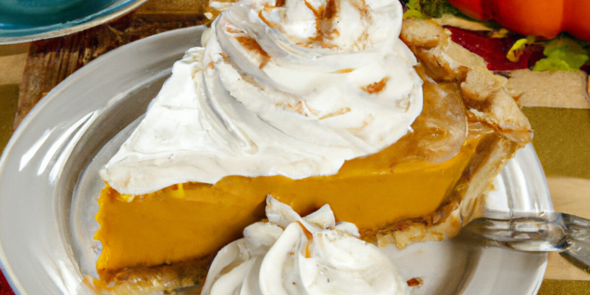 pumpkin eggnog pie
