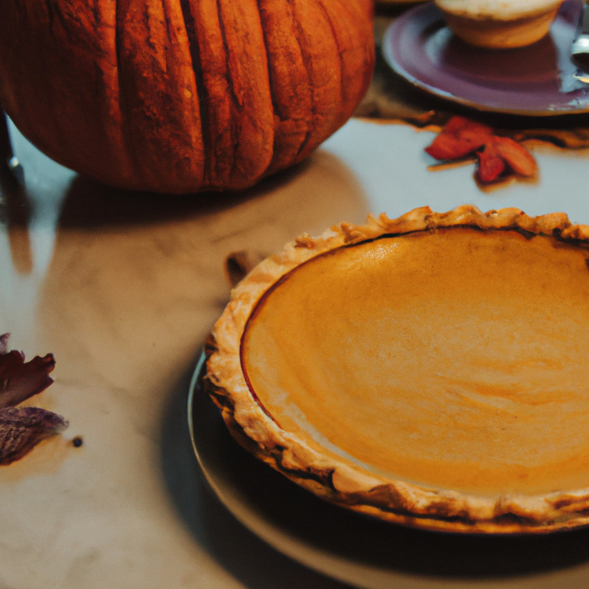 pumpkin pie - dairy free