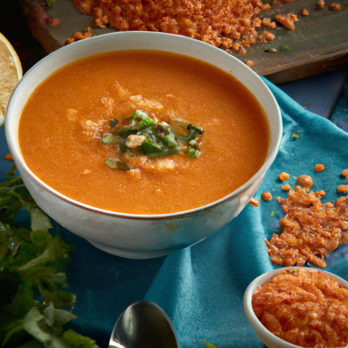 red lentil soup