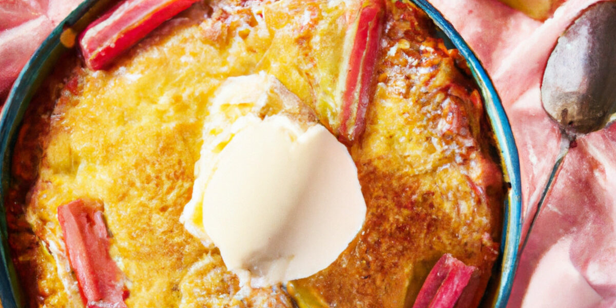 rhubarb crisp