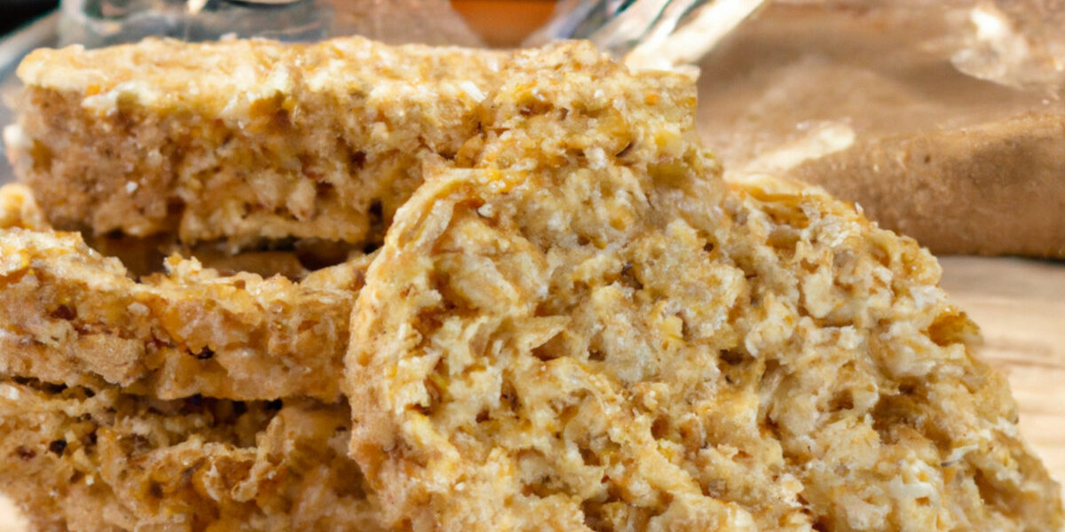 rice cereal cookies with maple syrup