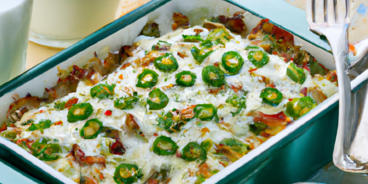 rice with green chili and cream cheese