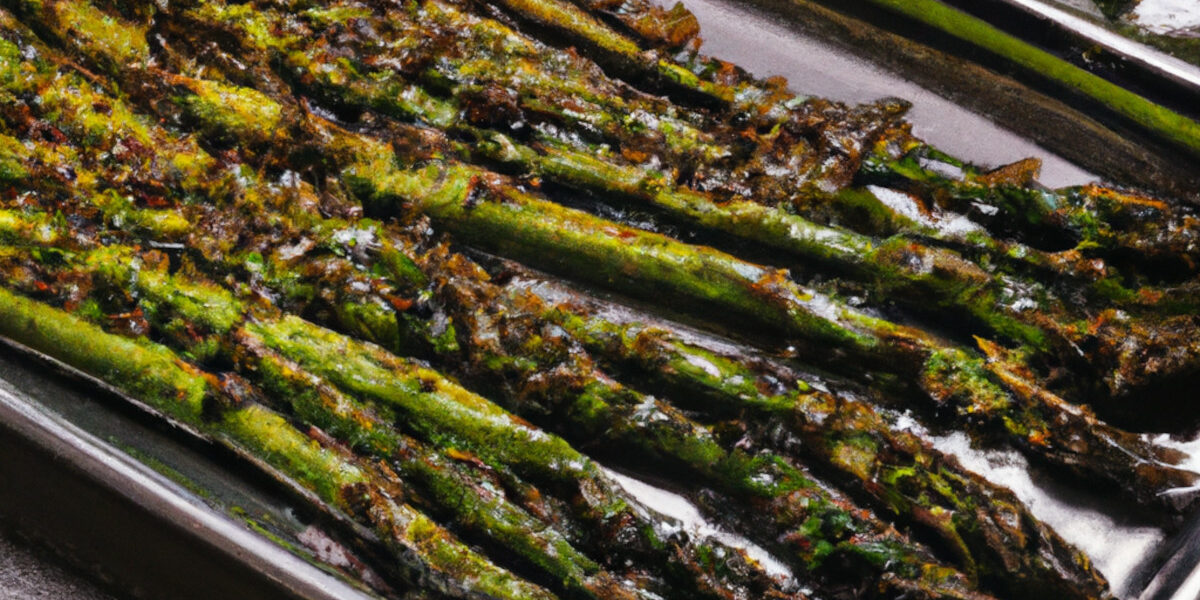 roasted asparagus with garlic