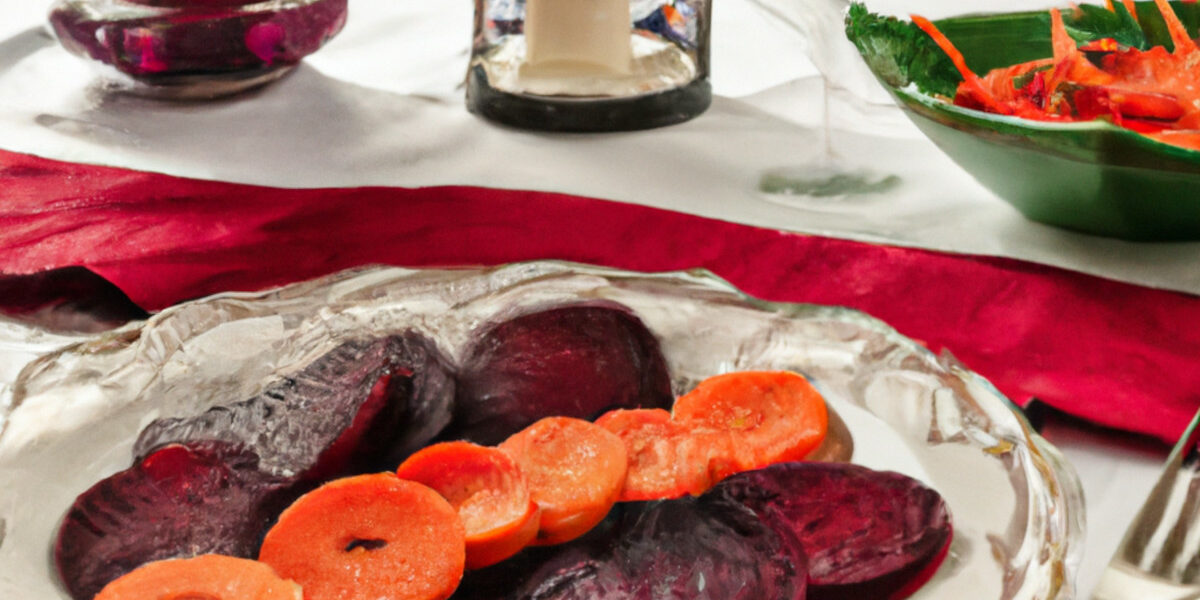 roasted beets and carrots