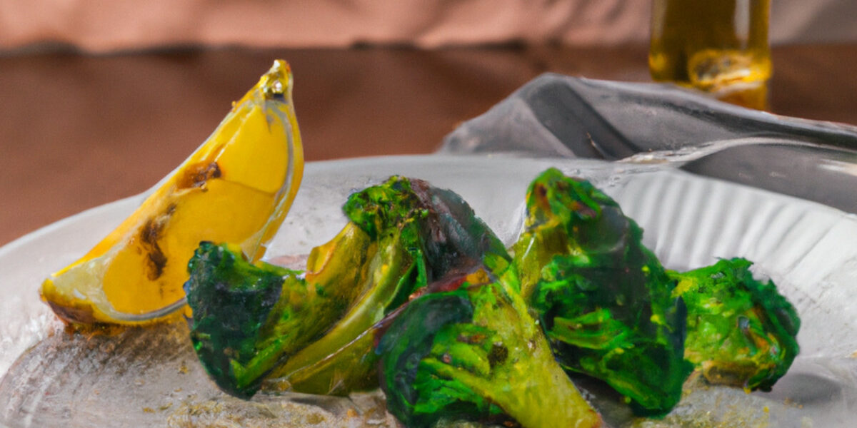 roasted broccoli with lemon