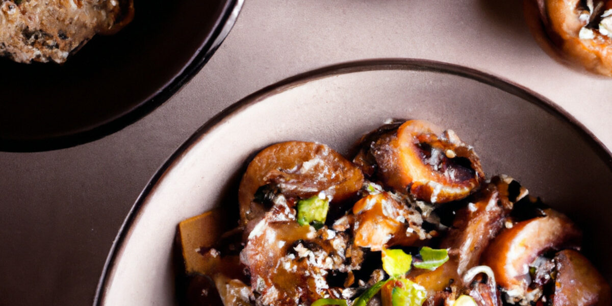 sauteed mushrooms with sesame and ginger