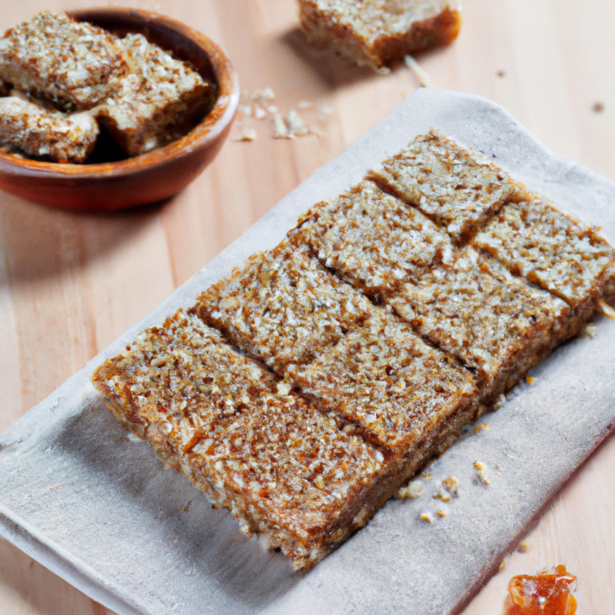 sesame toffee