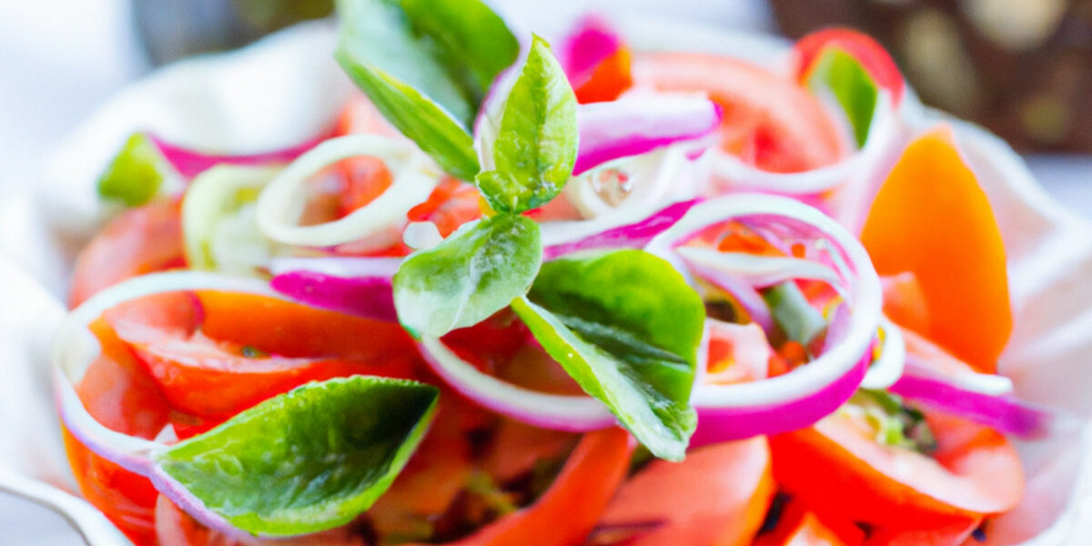 sicilian tomato and onion salad