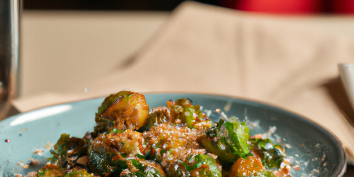 soy glazed brussels sprouts