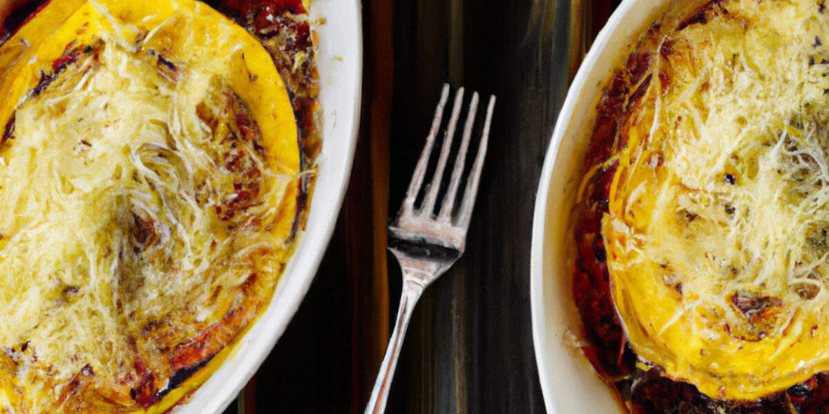 spaghetti squash with parmesan cheese