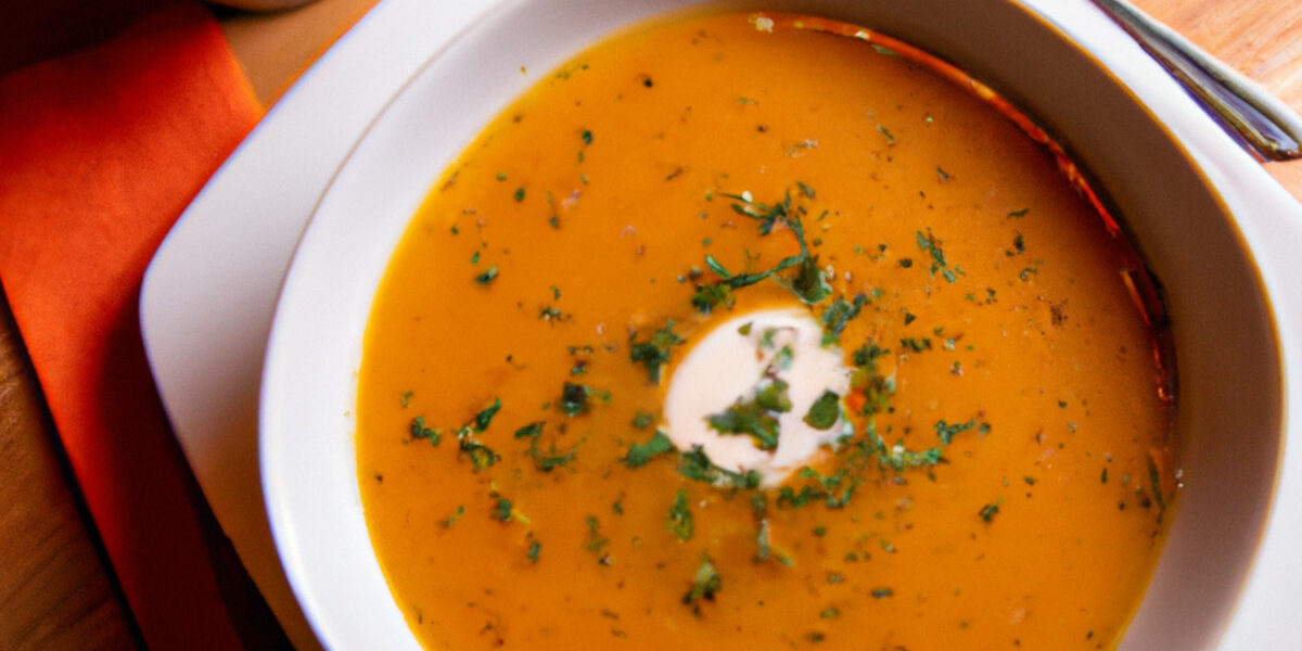 spiced root vegetable soup