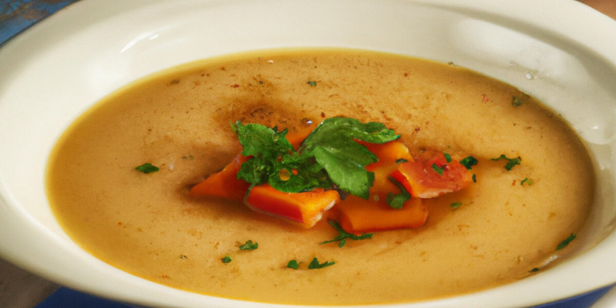 spicy parsnip and carrot soup