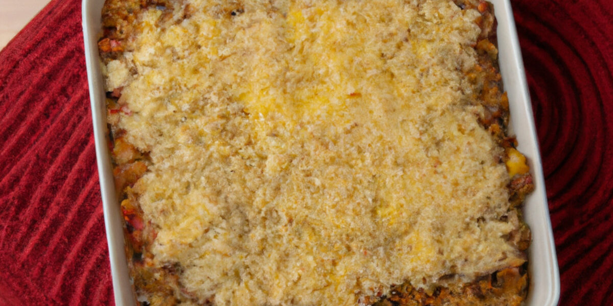 Spicy quinoa casserole