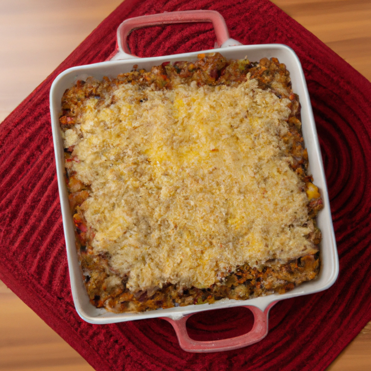 Spicy quinoa casserole