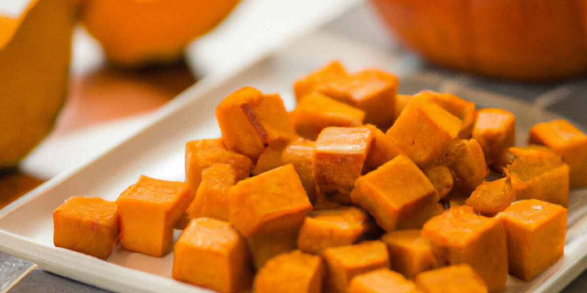 spicy roast pumpkin