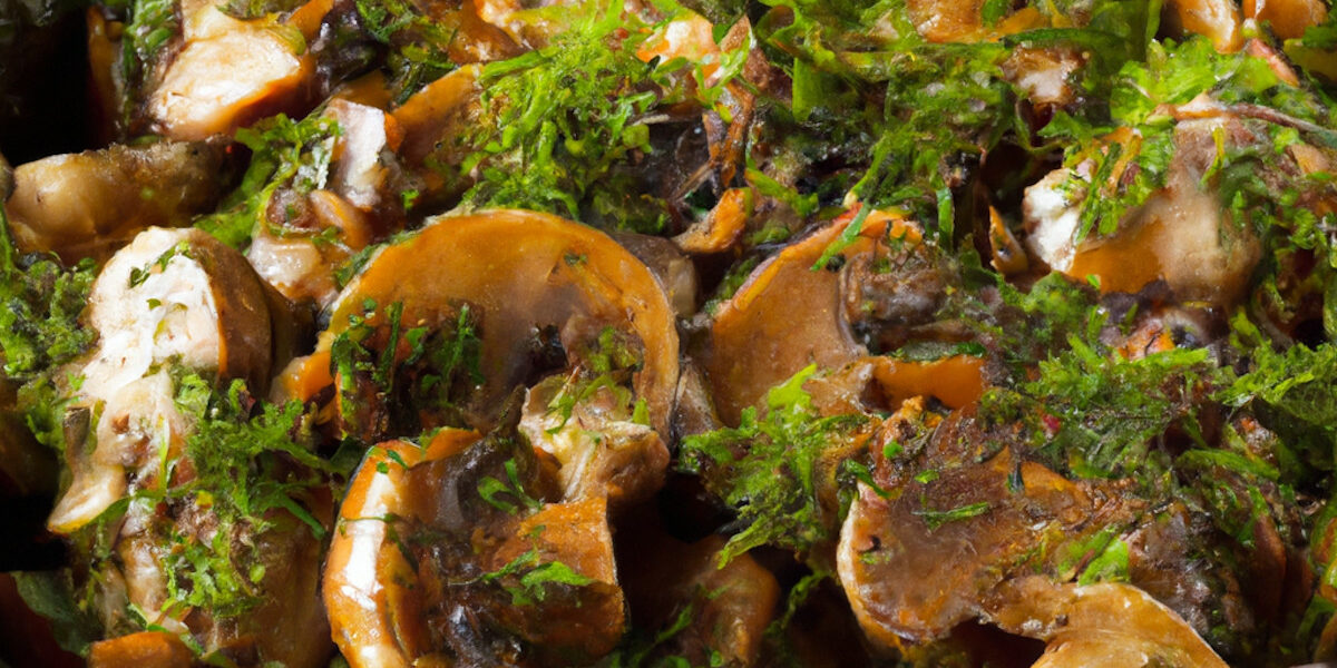 spicy sauteed mushrooms