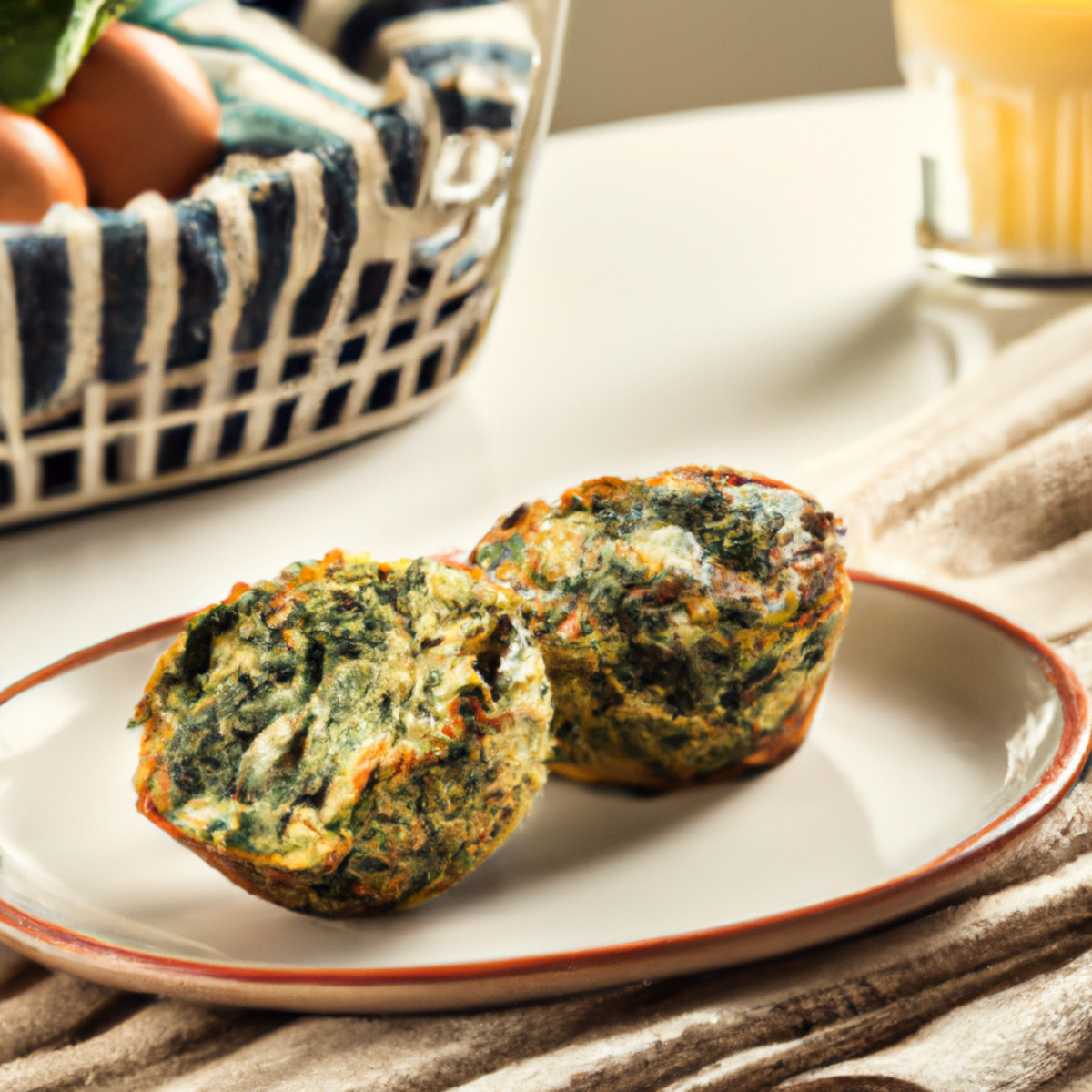 spinach egg cups