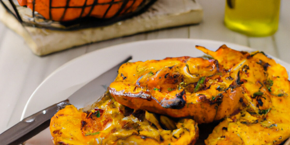 squash with lime butter