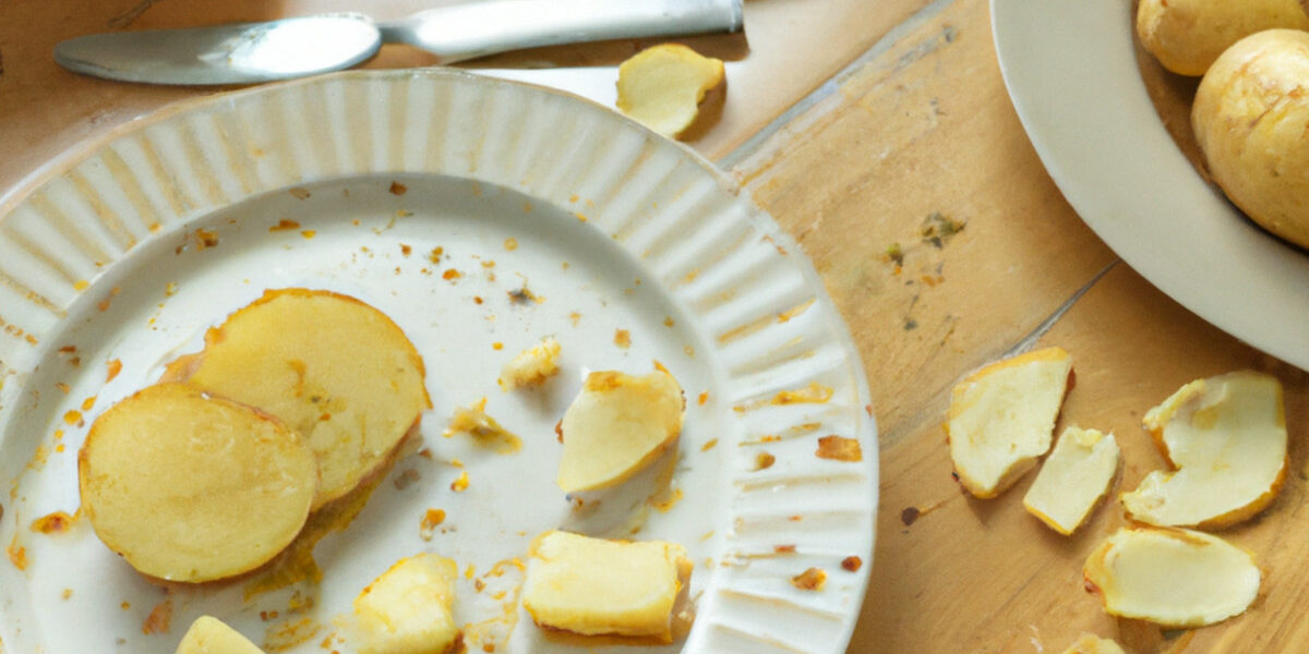 squashed baked potato