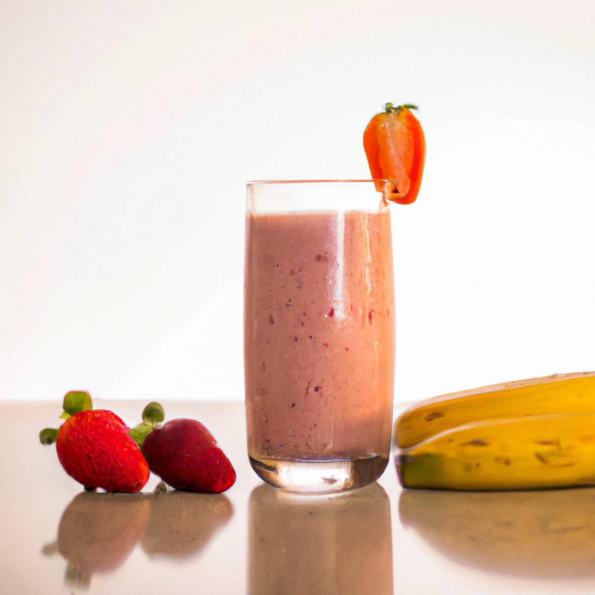 strawberry and banana smoothie