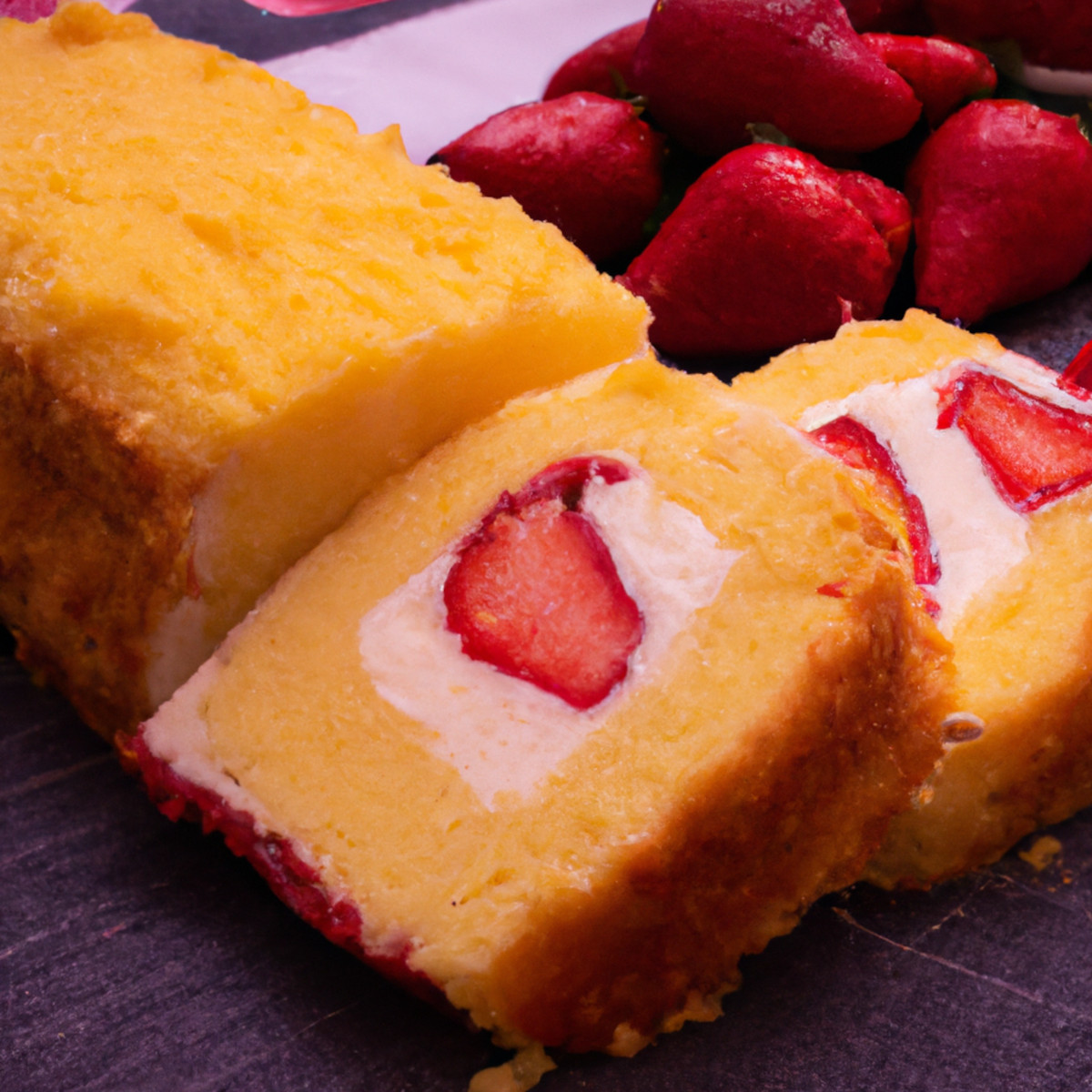 strawberry and twinkie based cake