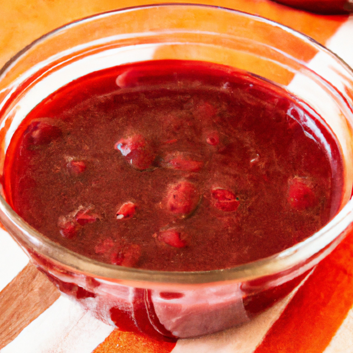 strawberry compote