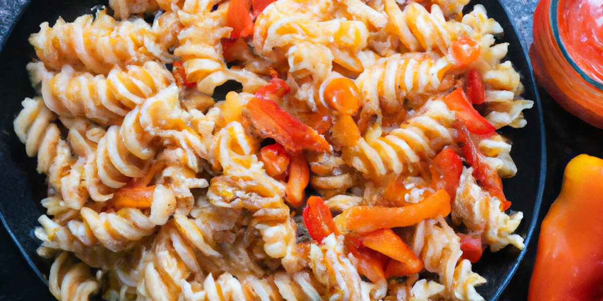 sweet pepper pasta